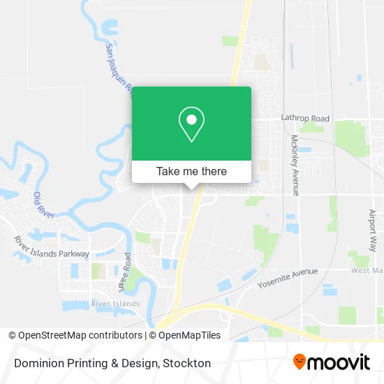 Dominion Printing & Design map