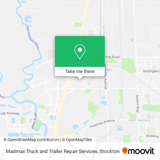 Mapa de Madmax Truck and Trailer Repair Services