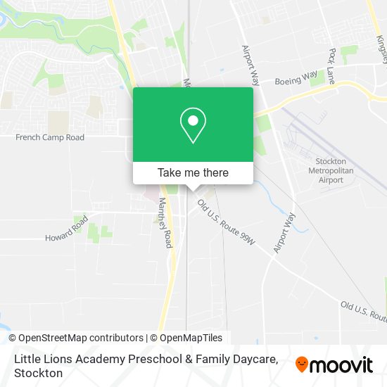 Mapa de Little Lions Academy Preschool & Family Daycare