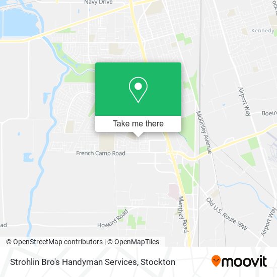 Mapa de Strohlin Bro's Handyman Services