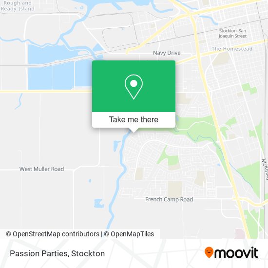 Mapa de Passion Parties