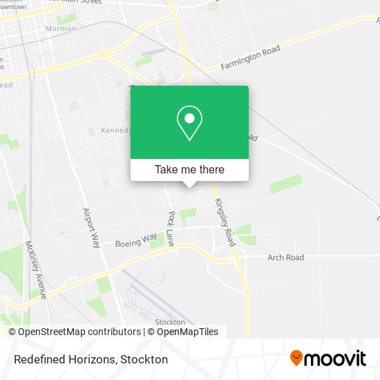Redefined Horizons map