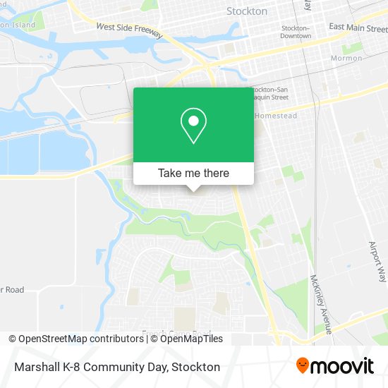 Marshall K-8 Community Day map