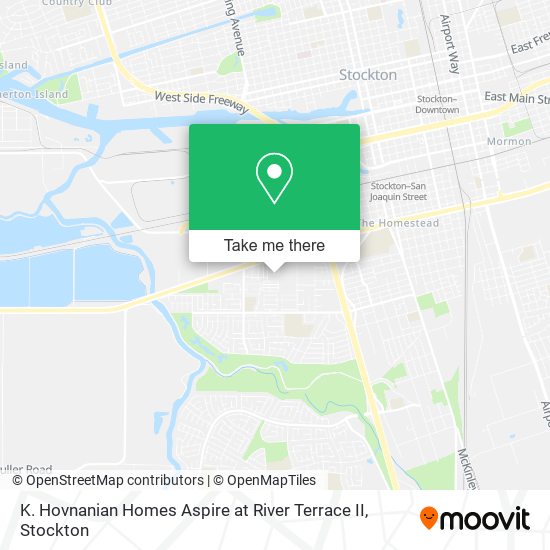 K. Hovnanian Homes Aspire at River Terrace II map