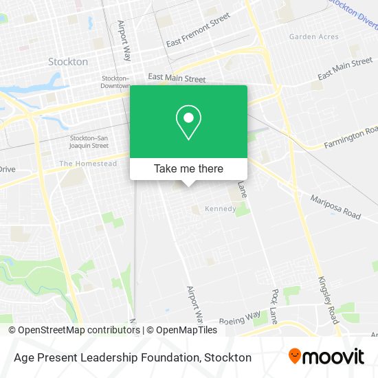 Age Present Leadership Foundation map