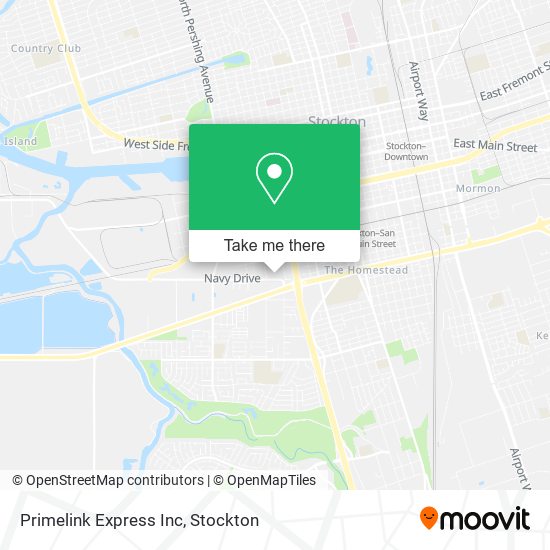 Primelink Express Inc map