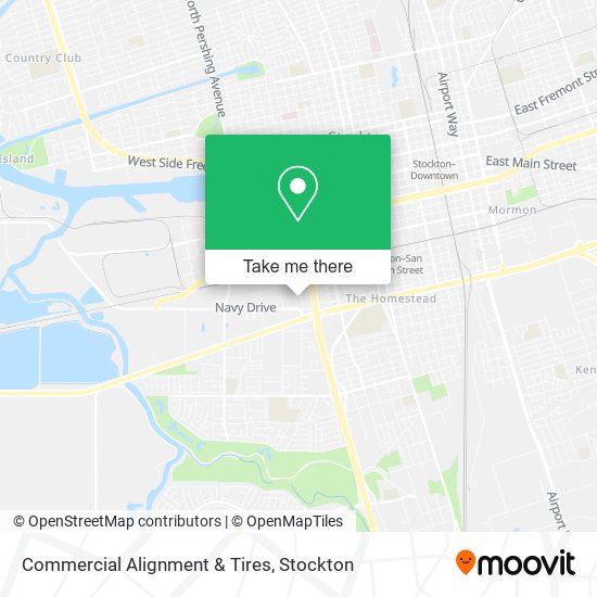 Commercial Alignment & Tires map