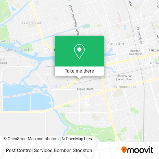 Pest Control Services Bomber map