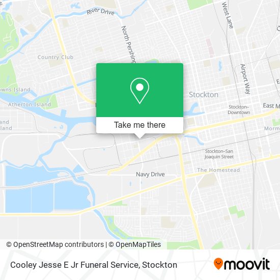 Cooley Jesse E Jr Funeral Service map