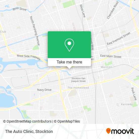 Mapa de The Auto Clinic