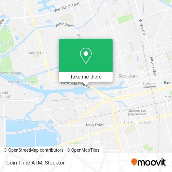 Coin Time ATM map