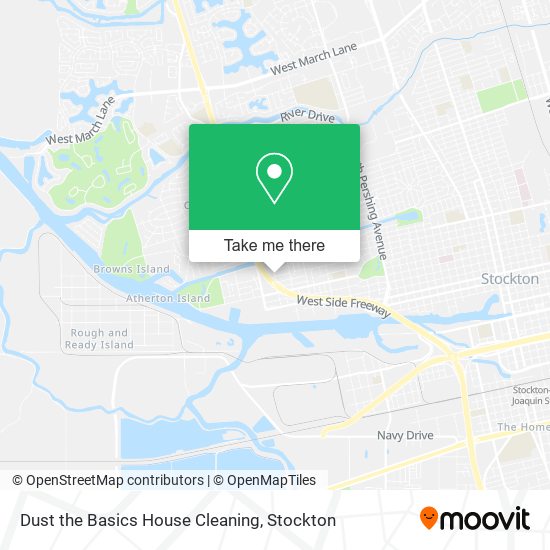 Dust the Basics House Cleaning map