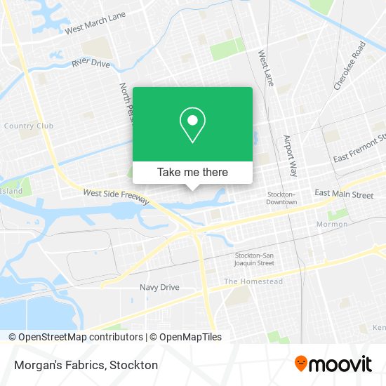 Mapa de Morgan's Fabrics