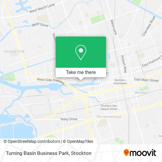 Turning Basin Business Park map