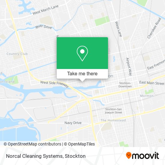 Norcal Cleaning Systems map