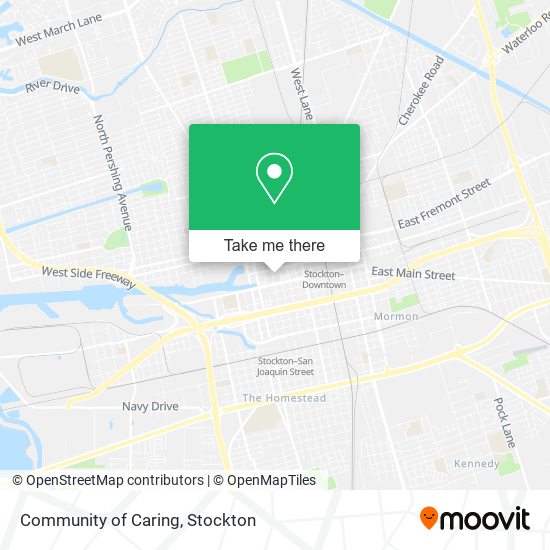 Community of Caring map