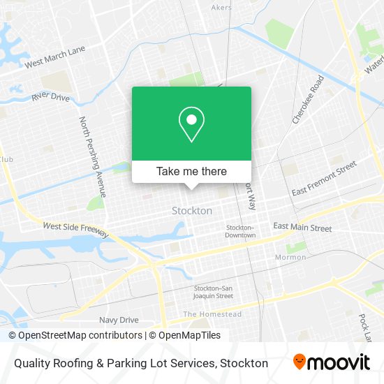 Quality Roofing & Parking Lot Services map