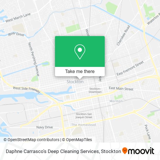 Mapa de Daphne Carrasco's Deep Cleaning Services