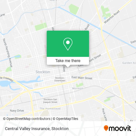Central Valley Insurance map