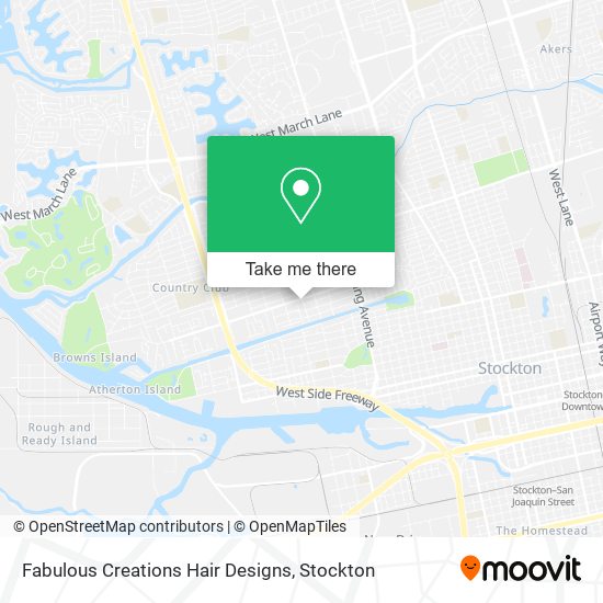 Fabulous Creations Hair Designs map