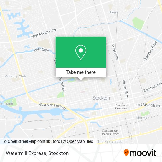 Mapa de Watermill Express