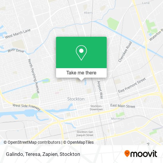 Galindo, Teresa, Zapien map