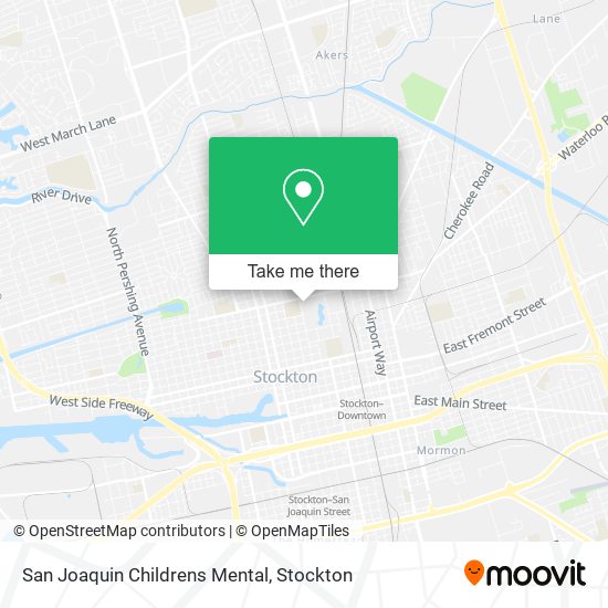 San Joaquin Childrens Mental map