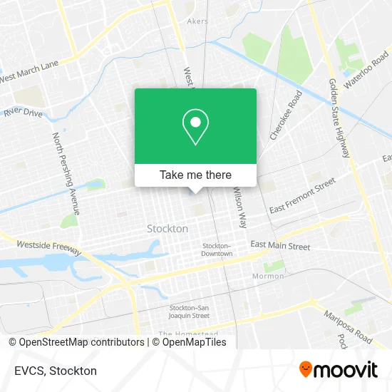 EVCS map