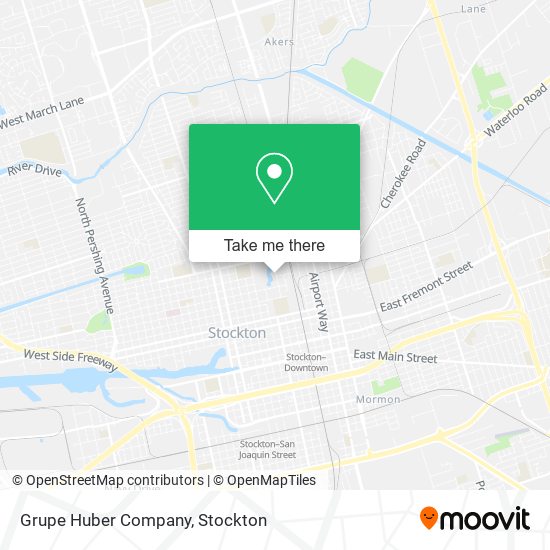 Grupe Huber Company map