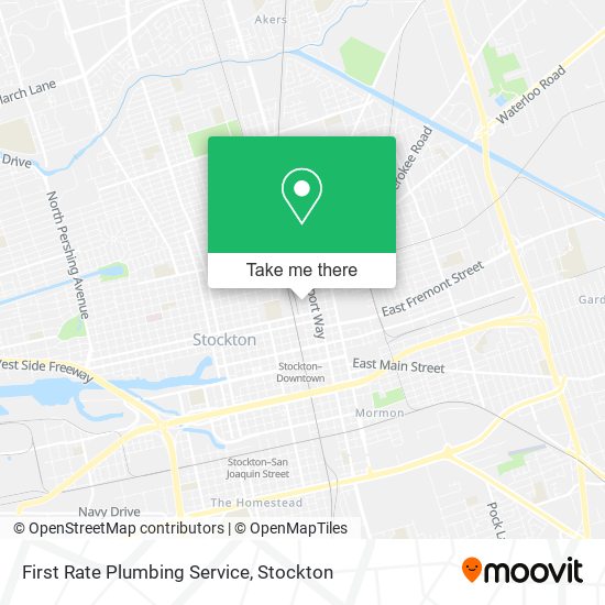 Mapa de First Rate Plumbing Service