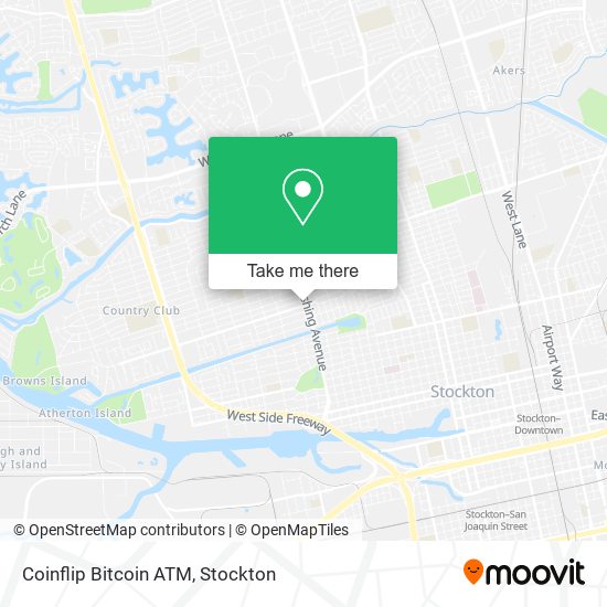 Coinflip Bitcoin ATM map