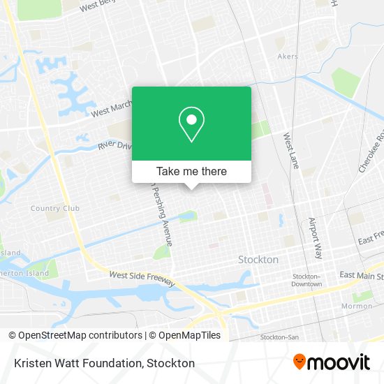Kristen Watt Foundation map