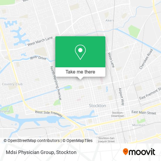 Mdsi Physician Group map