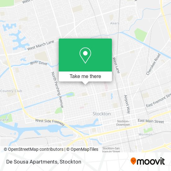 De Sousa Apartments map