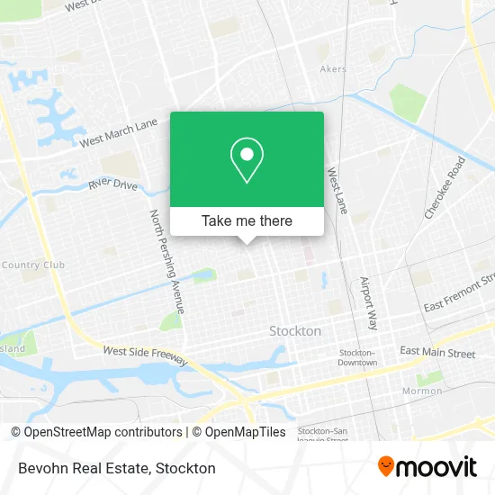 Bevohn Real Estate map