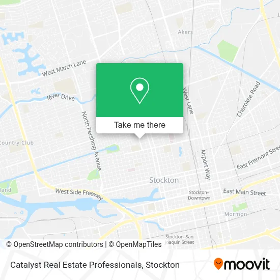 Catalyst Real Estate Professionals map