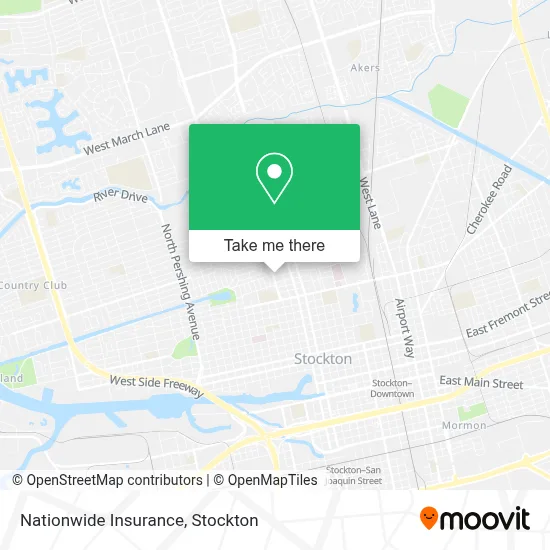 Nationwide Insurance map