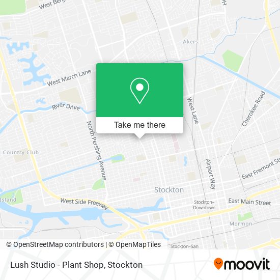 Mapa de Lush Studio - Plant Shop