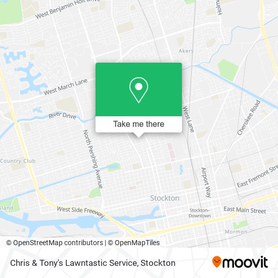 Mapa de Chris & Tony's Lawntastic Service