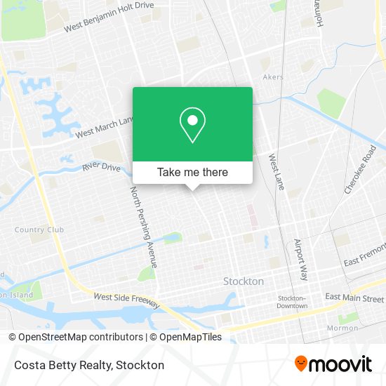 Costa Betty Realty map