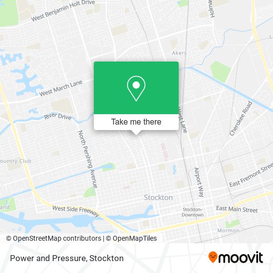 Power and Pressure map