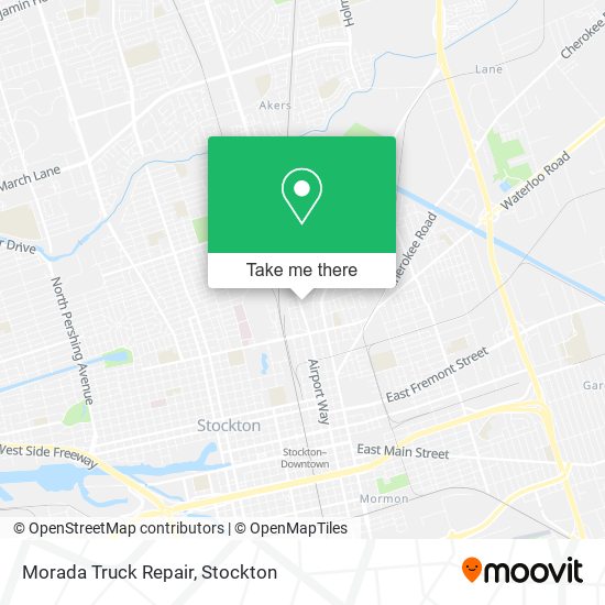 Mapa de Morada Truck Repair