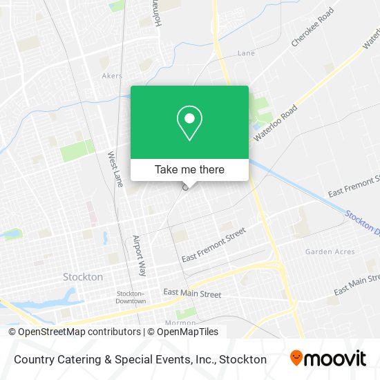 Country Catering & Special Events, Inc. map