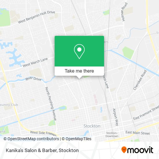 Kanika's Salon & Barber map