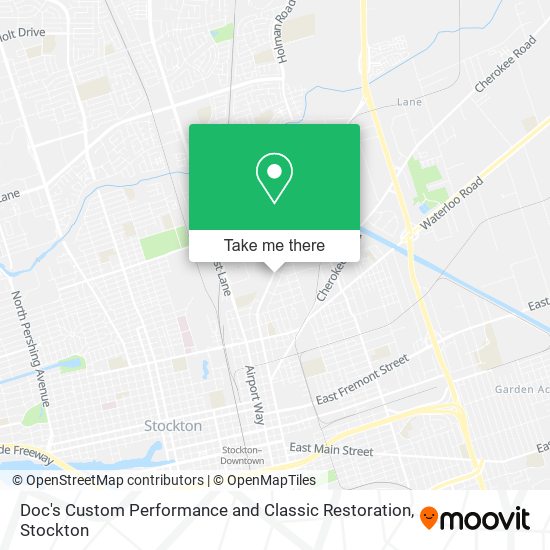 Doc's Custom Performance and Classic Restoration map