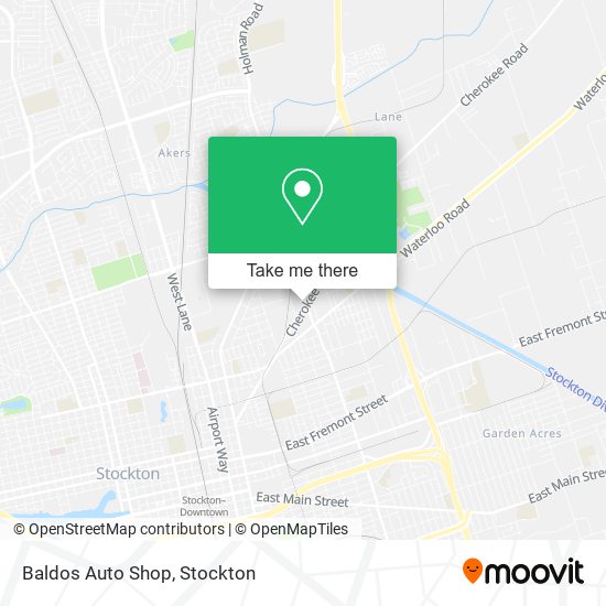 Baldos Auto Shop map