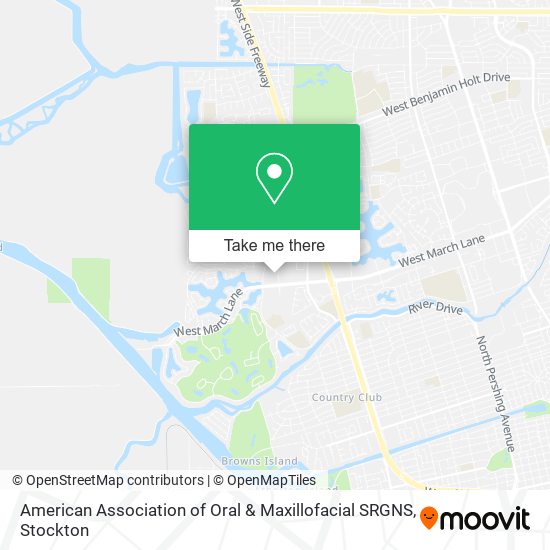 Mapa de American Association of Oral & Maxillofacial SRGNS