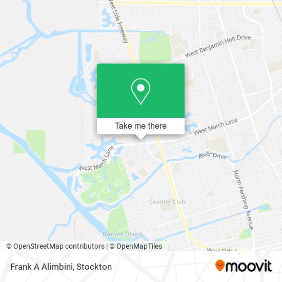 Mapa de Frank A Alimbini