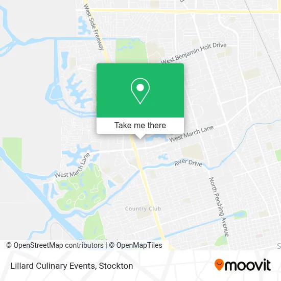 Lillard Culinary Events map