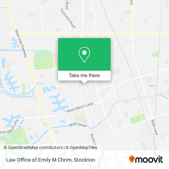 Law Office of Emily M Chrim map
